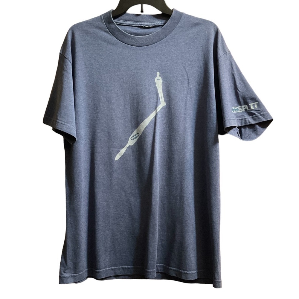 Men’s Split Short Sleeved Graphic T-Shirt. Tag Removed Pre-Loved Great Condition